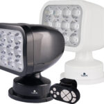 TideON Lyskaster LED m/trådløs fjernkontroll