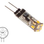 LED-pære G4, 2700/varmhvit, dimbar