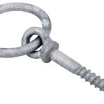 Øyebolt m/gjenger og ring