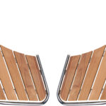 Badeplattform 316 L todelt