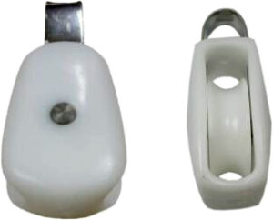 Blokk, enkel, nylon