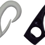 Krok for strikk-tau/line, Nylon