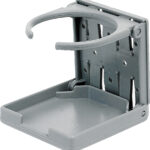 Glass/flaskeholder, plast, sidemontert