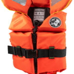 Baltic Split Front E.I. redningsvest baby/barn orange
