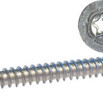 Syrefaste skruer A4, forsenket, torx