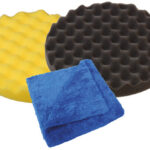 1852 Poleringskit m/klut, rubbing- og voksrondell