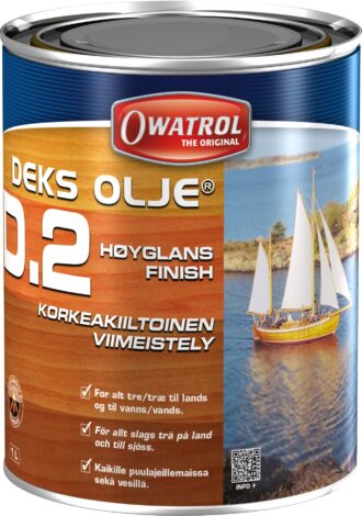Owatrol Deks Olje D2 høyglans