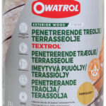 Owatrol Textrol bryggeolje / terrasseolje