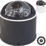 Riviera White Star BW4 kompass med pidestall