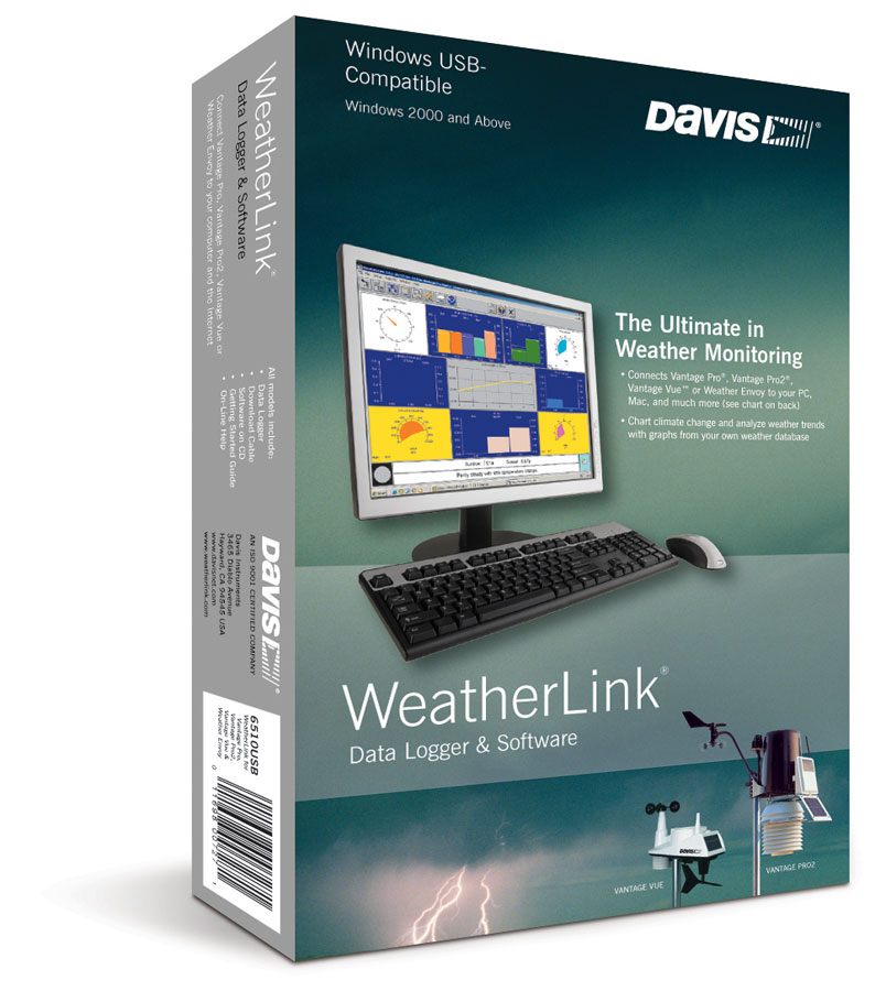 Davis WeatherLink datalogg 1 Davis WeatherLink datalogg