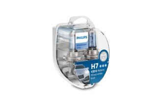 Philips H7 WhiteVision Ultra Halogen pæresett
