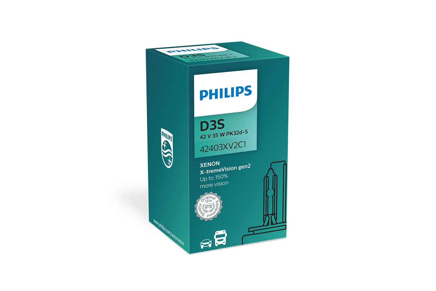 Philips D3S X-tremeVision gen2 Xenonpære