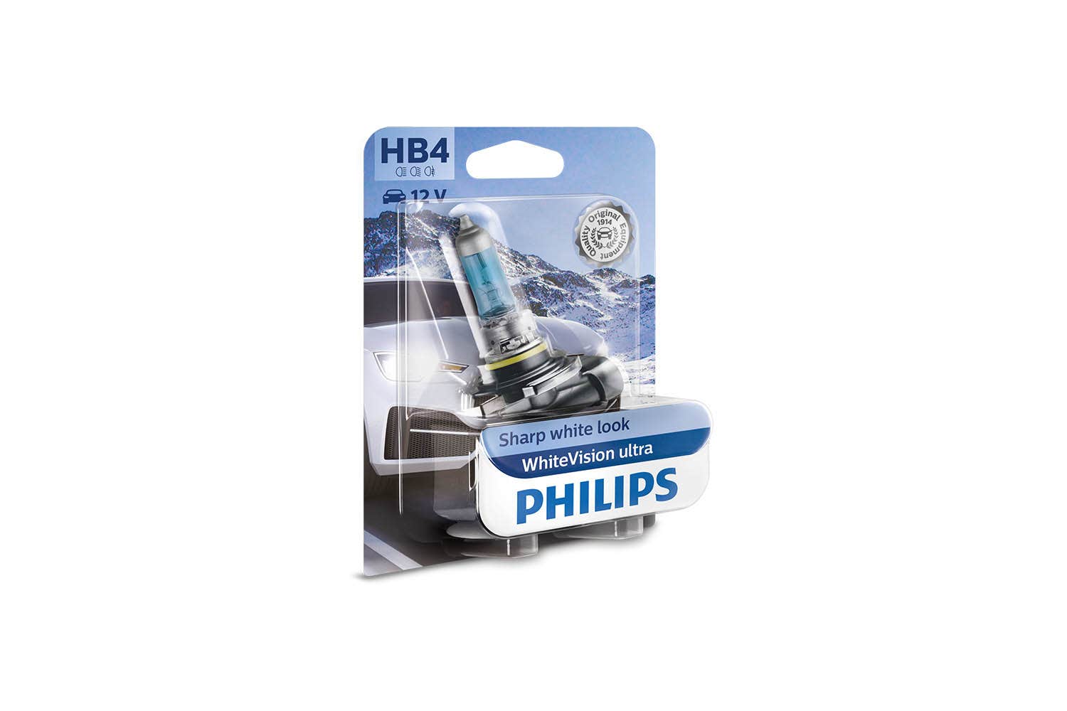 Philips HB4 White Vision Ultra Halogen pære