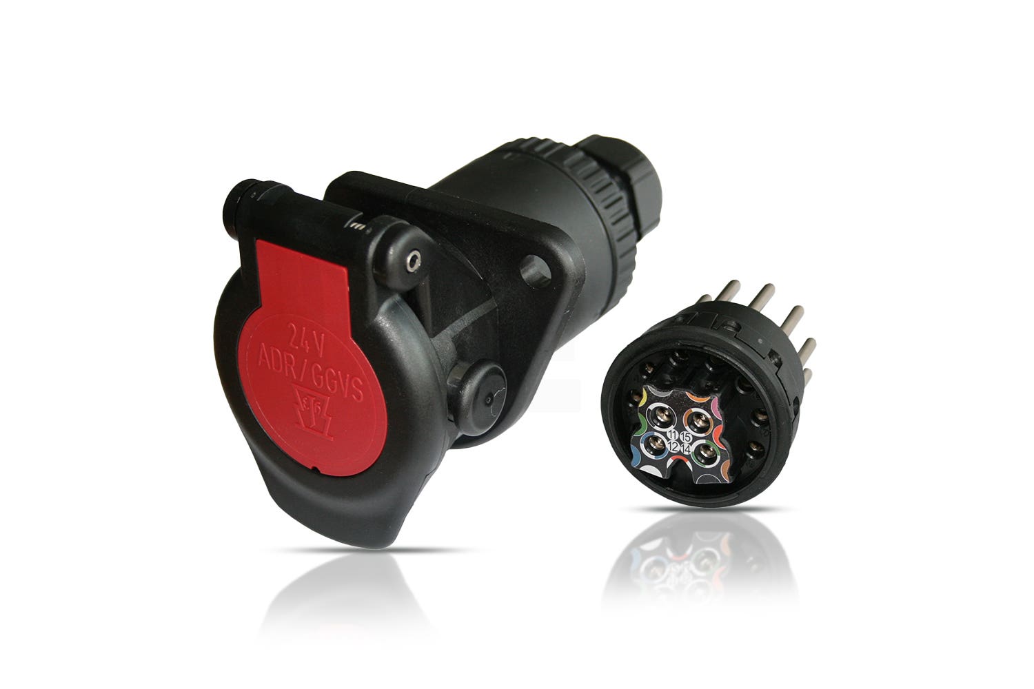 Vignal Tilhengerkontakt 15-pins 1 Vignal Tilhengerkontakt 15-pins