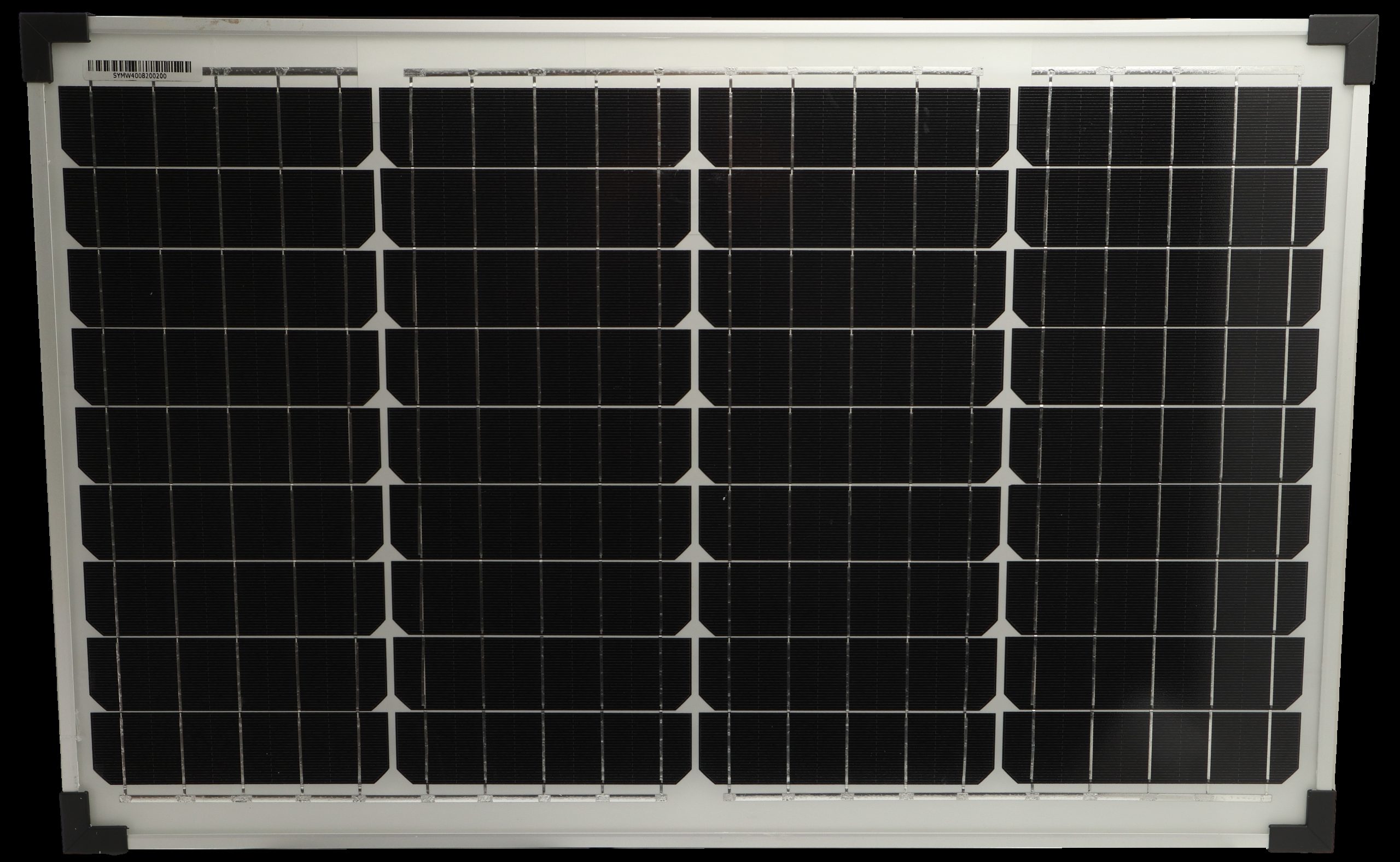 Solcellepanel 40W - Monocrystalline - 670x430x30mm 1 Solcellepanel 40W - Monocrystalline - 670x430x30mm
