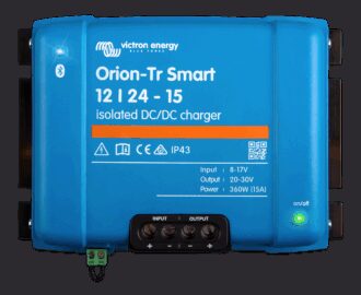 VICTRON Orion TR Smart DC-DC Lader 12>24V 10A (Galvanisk isolert)