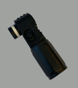 Amphenol kobling 8,0mm negativ (sort)