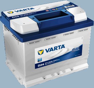 VARTA Blue Dynamic Batteri 12V 60AH 540CCA (242x175x190/190mm) +høyre D24