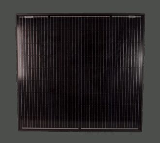SKANBATT Solcellepanel Mono 100W Sort - 720x765x30mm