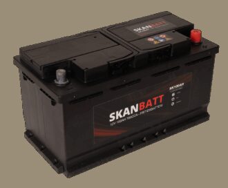 Forside 17 SKANBATT Fritidsbatteri 12V 100AH 780CCA (354x175x190/190mm) +høyre