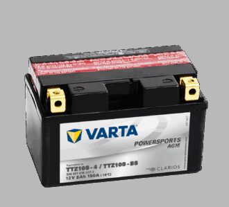 VARTA AGM MC Batteri 12V 8AH 150CCA (150x87x93mm) +venstre TTZ10S-BS