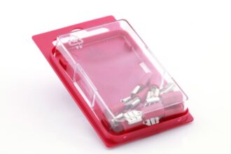 Kabelsko 741RED - 10stk Blister rød