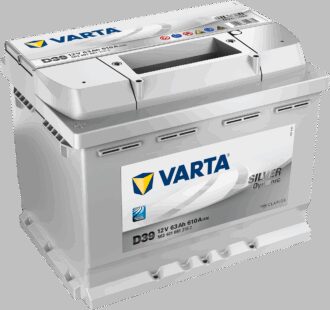 VARTA Silver Dynamic Batteri 12V 63AH 610CCA (242x175x190/190mm) +venstre D39