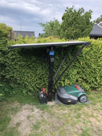 Forside 16 Solcelle-lading - kit for robotgressklippere