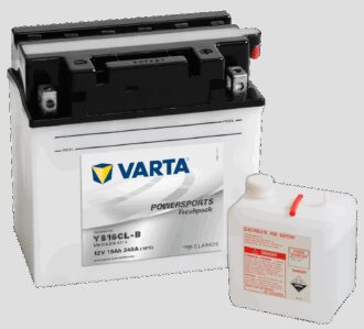 VARTA MC Batteri 12V 19AH 240CCA (176x101x176mm) +høyre YB16CL-B