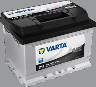 VARTA Startbatteri Black Dynamic C11 12V 53AH 500CCA (242x175x175/175) +høyre