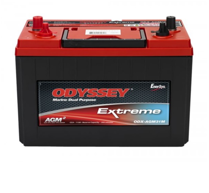 ODYSSEY 31M-PC2150T AGM Batteri 12V 100AH 1150CCA (330x173x239mm) + venstre (Dual SAE/Stud pol) 1 ODYSSEY 31M-PC2150T AGM Batteri 12V 100AH 1150CCA (330x173x239mm) + venstre (Dual SAE/Stud pol)