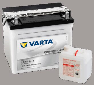 VARTA MC Batteri 12V 24AH 200CCA (186x125x178mm) +venstre 12N24-4