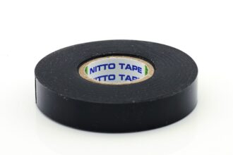 PVC-tape 15mm x 20m svart - 1PK