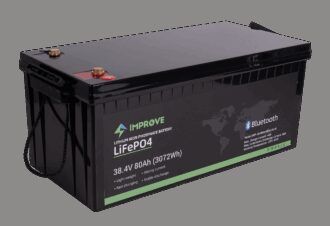 IMPROVE Bluetooth Lithium Batteri 36V 80Ah (LiFePO4) BMS 80A