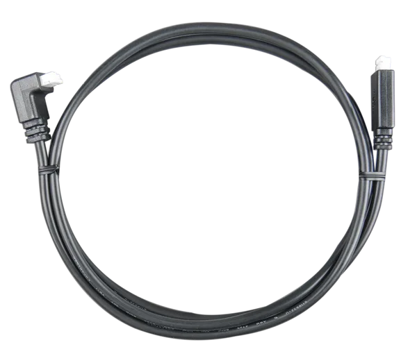 VICTRON VE Direct kabel 5mtr m/ vinkel (90` kontakt i en ende)