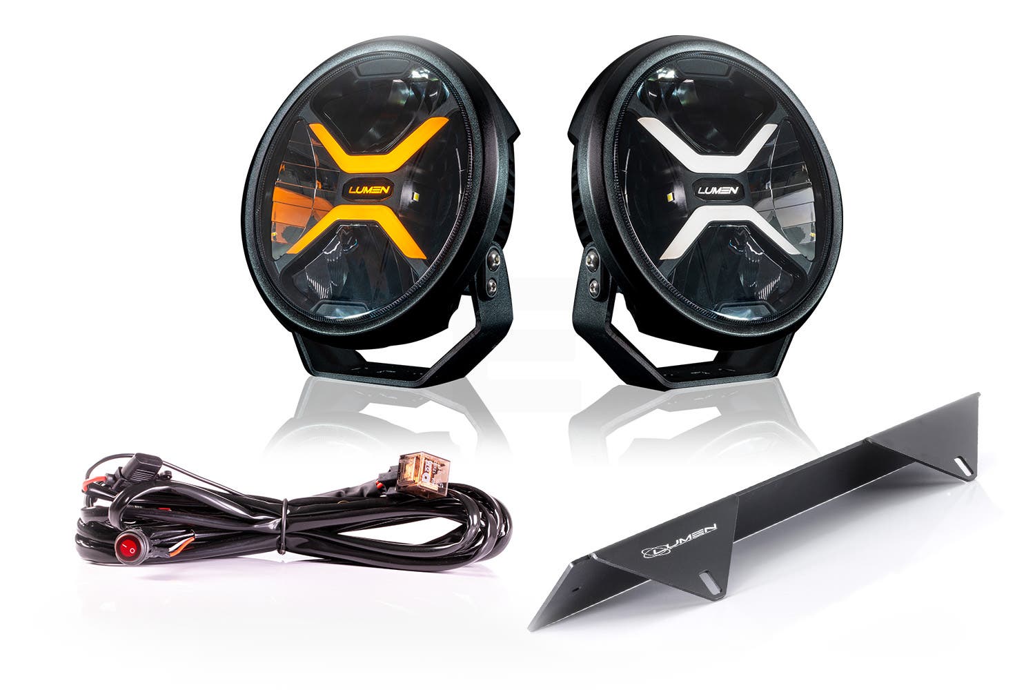 Lumen Cyclops CX9 dobbel fjernlyspakke 1 Lumen Cyclops CX9 dobbel fjernlyspakke