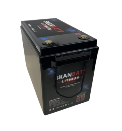 SKANBATT V2 Lithium HEAT Batteri 12V 280AH 150A BMS - Bluetooth