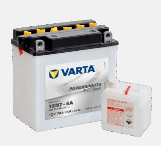 VARTA MC Batteri 12V 7AH 74CCA (137x75x134mm) +venstre 12N7-4A