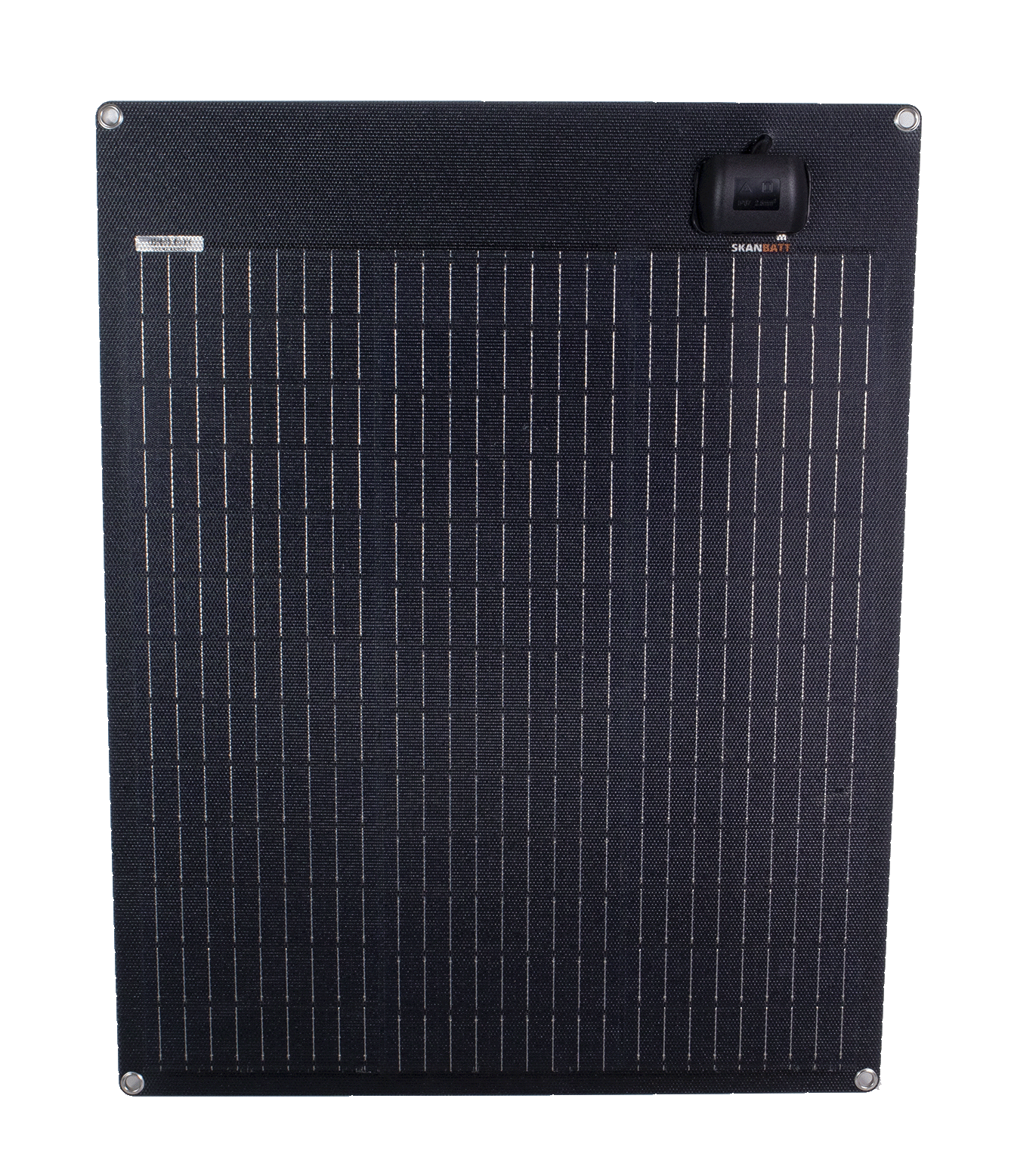 SKANBATT Fleksibelt Solcellepanel 55W - ETFE - 540x680x3mm 1 SKANBATT Fleksibelt Solcellepanel 55W - ETFE - 540x680x3mm