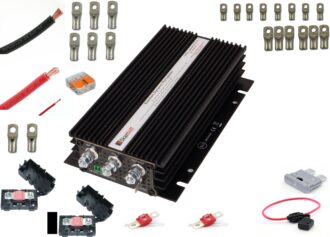 Forside 13 Skanbatt DCDC-lader 35A Bluetooth m/kompl monteringskit for varebiler o.l.