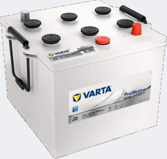 VARTA Promotive Black Batteri 12V 125AH 950CCA (286x269x210/230mm) +diagonalt J3
