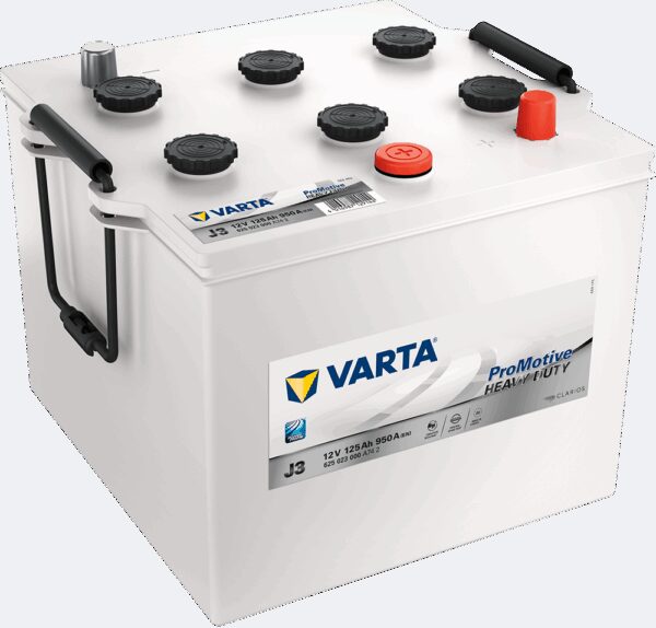 VARTA Promotive Black Batteri 12V 125AH 950CCA (286x269x210/230mm) +diagonalt J3