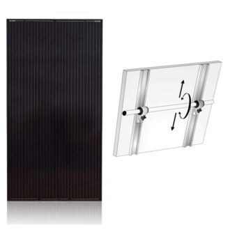 Forside 20 Solcellepanel Båt med NOA rekkefester 200W