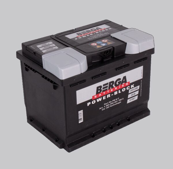 BERGA Power Block 12V 63AH 610CCA (242/175/190mm)