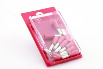 Kabelsko 547RED - 10stk Blister rød