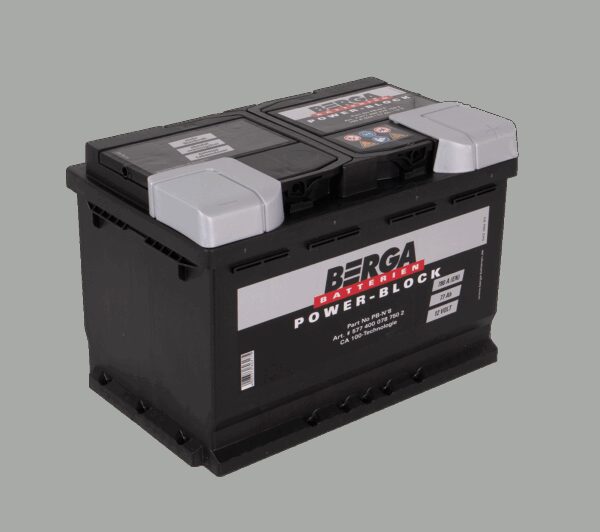 BERGA Power Block 12V 77AH 780CCA (278/175/190mm)