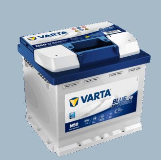 VARTA Blue Dynamic EFB Batteri 12V 50AH 550CCA (207x175x190/190mm) +høyre N50