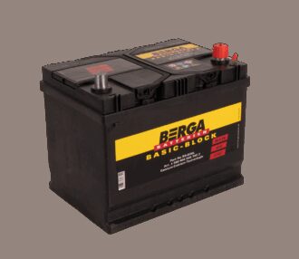 BERGA Basic Block 12V 68AH 550CCA (261/175/220mm)
