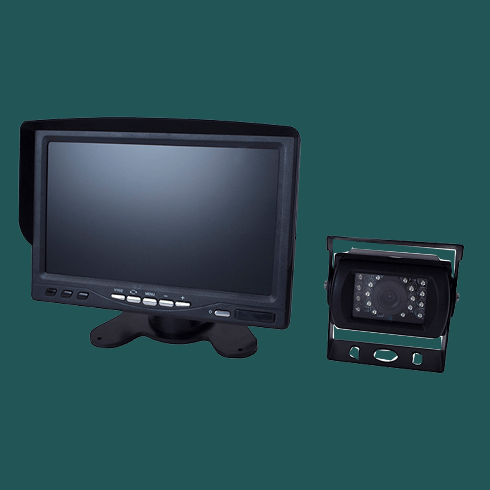 ECCO 7" LCD skjerm og kamera - kablet 1 ECCO 7" LCD skjerm og kamera - kablet