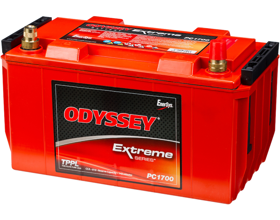 ODYSSEY PC1700 AGM Batteri 12V 68AH 810CCA (331x168x175mm) +høyre 1 ODYSSEY PC1700 AGM Batteri 12V 68AH 810CCA (331x168x175mm) +høyre